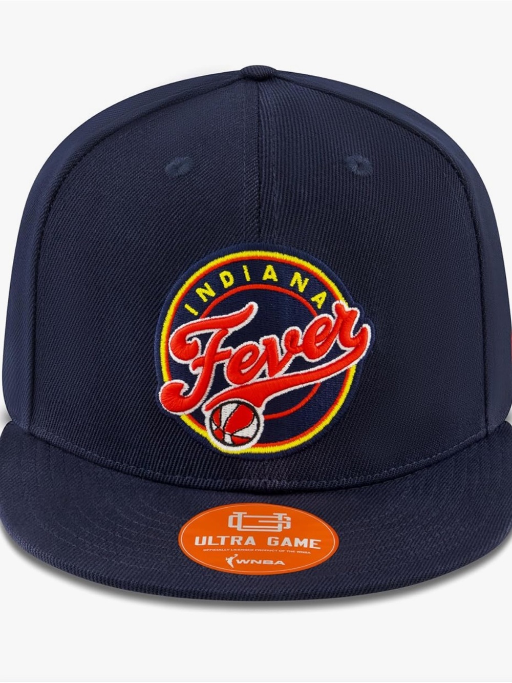 BLACK Official WNBA Indiana FEVER baseball cap